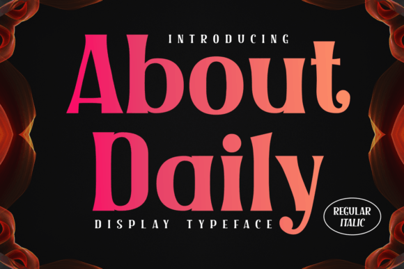 About Daily: A Refined Serif Font for Scroll-Stopping Marketing