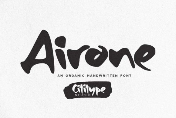Airone: A Display Font That Earns Its Space