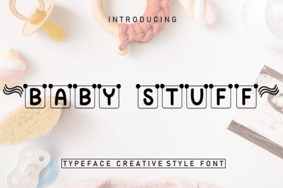 Baby Stuff: A Friendly Handwritten Display Font for Warm Digital Moments