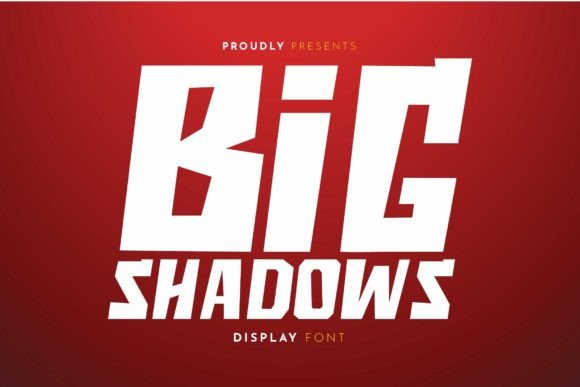 Big Shadows: A Bold Display Font for Impactful Web Design