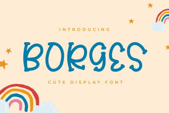 Borges: A Playful Display Font That Delivers Authentic Charm