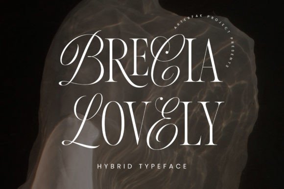 Brecia Lovely: A Luxurious Display Font for Digital Branding