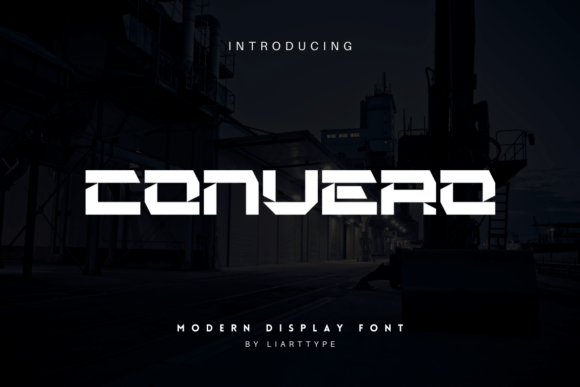 Convero: A Display Font That Earns Its Space