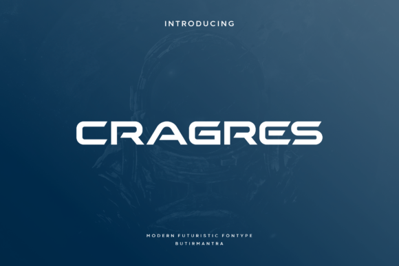 Cragres Display Font for Handmade Brands & Printables