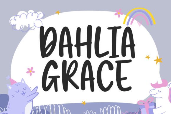 Dahlia Grace: A Display Font That Makes Your Message Instantly Clear