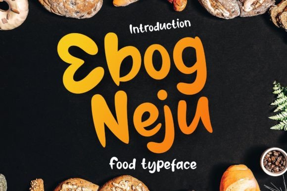 Ebog Neju: A Bold, Authentic Display Font for Real Branding Work
