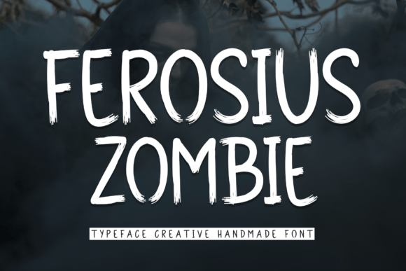 Ferosius Zombies: A Sweet, Friendly Display Font for Light Editorial Moments