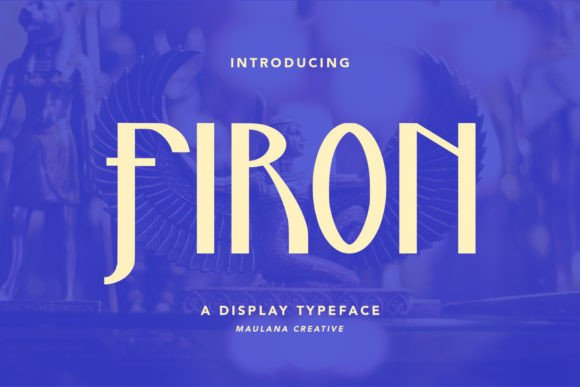 Firon: A Display Font for Editorial Impact