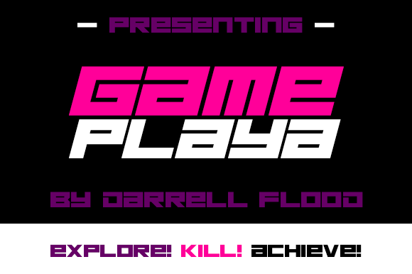 Game Playa: A Futuristic Display Font That Elevates Your Brand