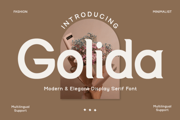 Golida: A Display Font That Adds Quiet Confidence to Brand Identity