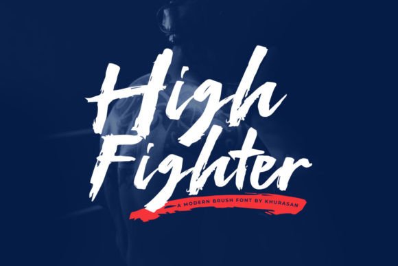 High Fighter: A Display Font That Fights for Your Message
