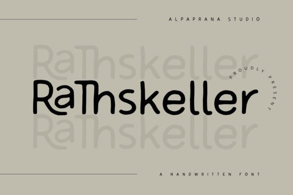 Rathskeller: A Modern Display Font That Strengthens Your Brand