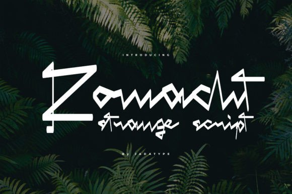 Romacht: A Playful Handwritten Display Font for Digital Brands