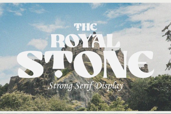 Royal Stone: A Display Font with Quiet Confidence
