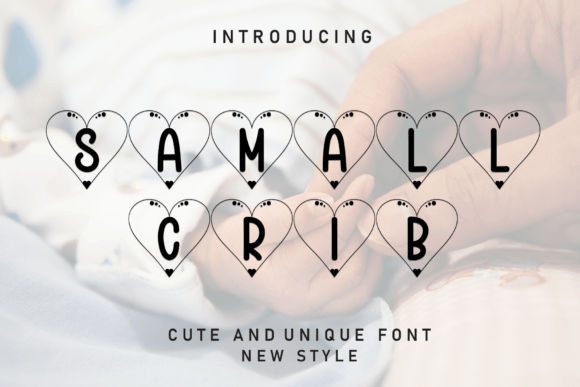 Samall Crib: A Handwritten Display Font with Gentle Editorial Warmth