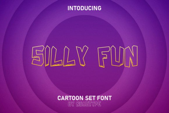 Silly Fun Font: A Playful Display Typeface for Editorial Charm