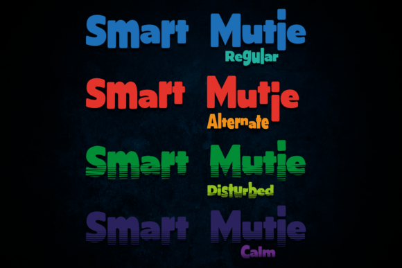 Smart Mutie: A Display Font That Makes Your Headlines Pop