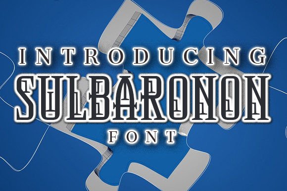 Sulbaronon: A Cheerful Futuristic Typeface for Digital Branding