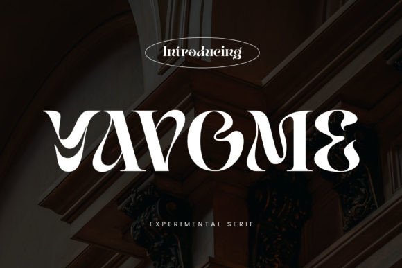 Yavome: A Display Font That Makes Your Brand Feel Intentional