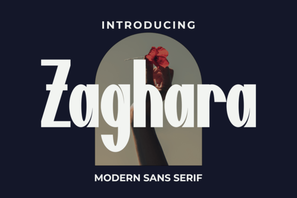 Zaghara: A Bold, Authentic Display Font for Real Business Branding